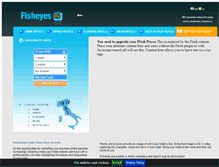 Tablet Screenshot of fisheyestv.com